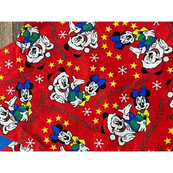 VINTAGE DISNEY MICKEY AND MINNIE MOUSE CHRISTMAS VEST GIFTS M/L UNBRANDED - Picture 2 of 6